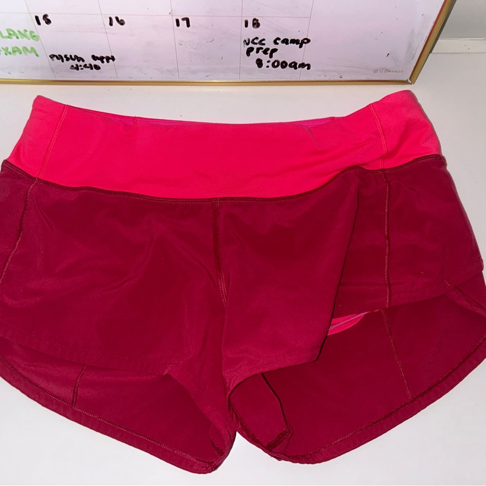 Lulu running shorts
